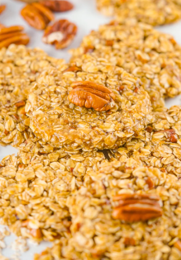 Oatmeal Maple Pecan Cookies