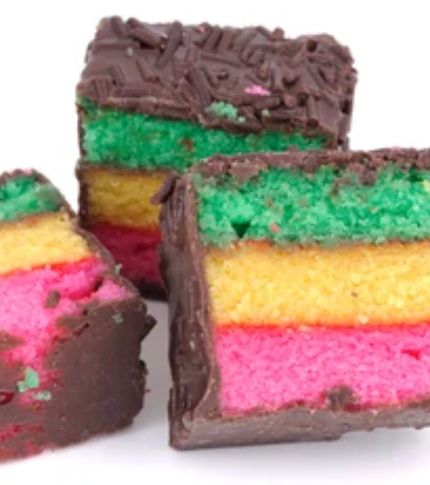 Italian Rainbow Cookies Recipe Easy