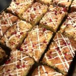 Raspberry White Chocolate Blondies