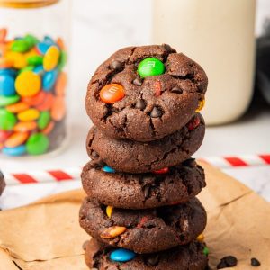 M&M Chocolate Cookies Recipe