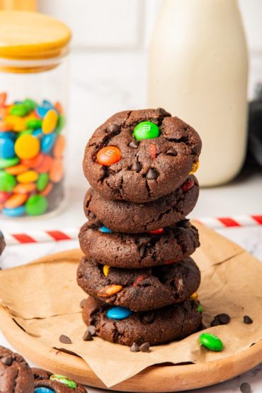M&M Chocolate Cookies Recipe
