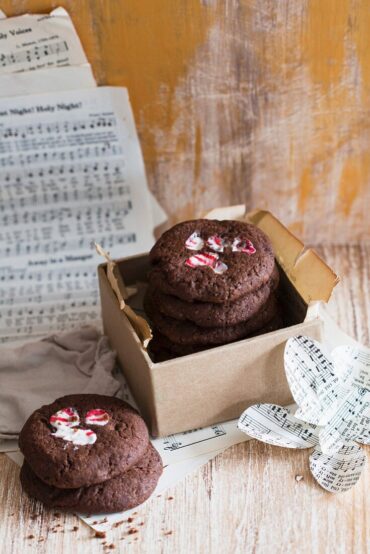 Easy Chocolate Peppermint Cookies Recipe